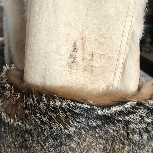 Leather and Fur Jacket - Picture 4 of 11